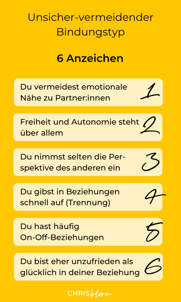 Warum ziehe ich vermeidende Partner an?