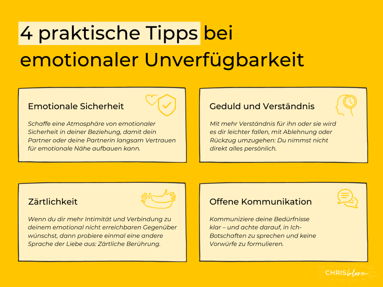 Emotional nicht verfügbar Anzeichen & Tipps in Beziehungen