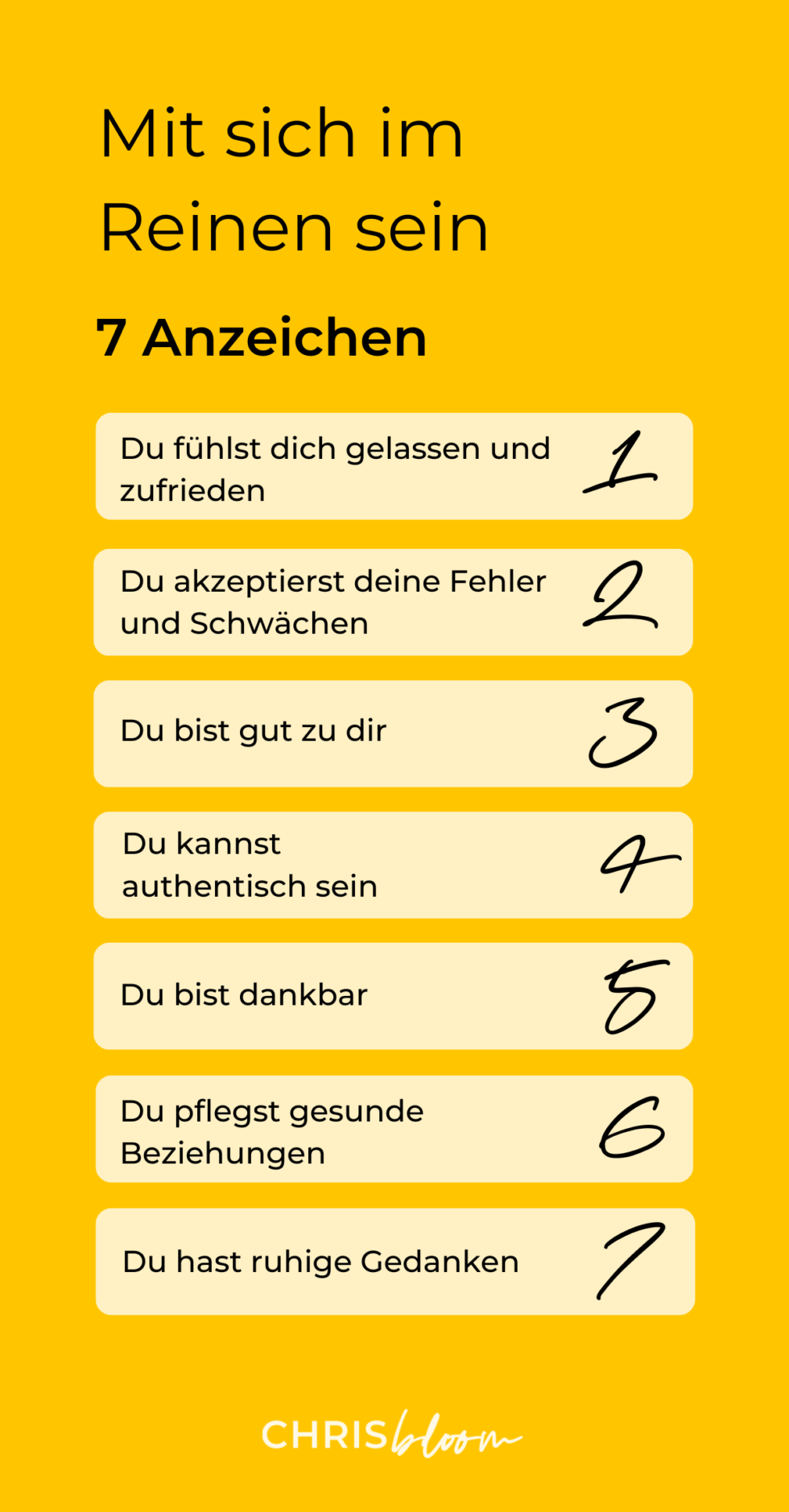Mit sich im Reinen sein 10 Tipps für den Frieden mit dir selbst