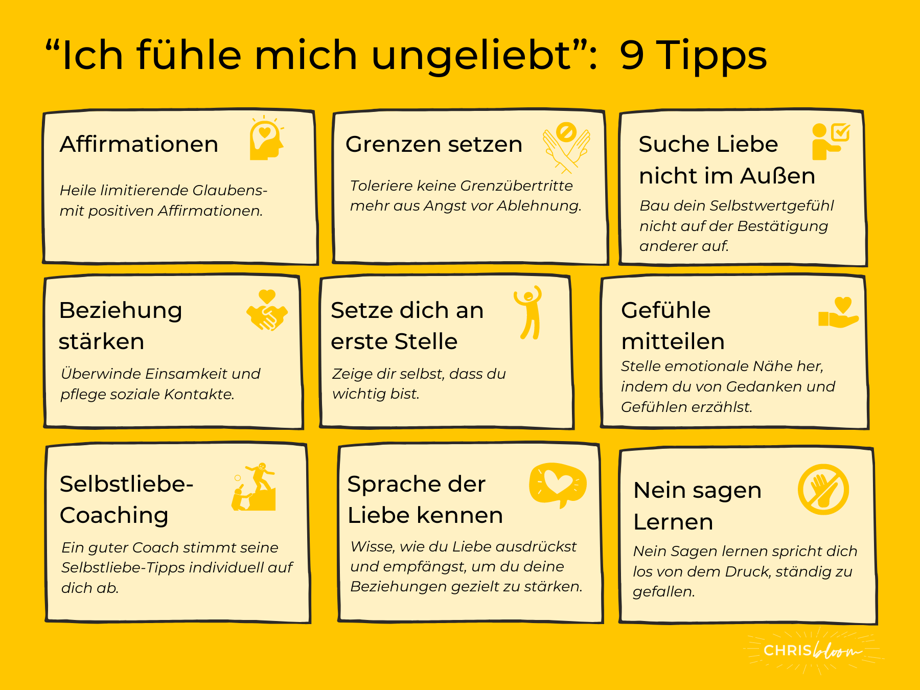 Ich fühle mich ungeliebt_Tipps