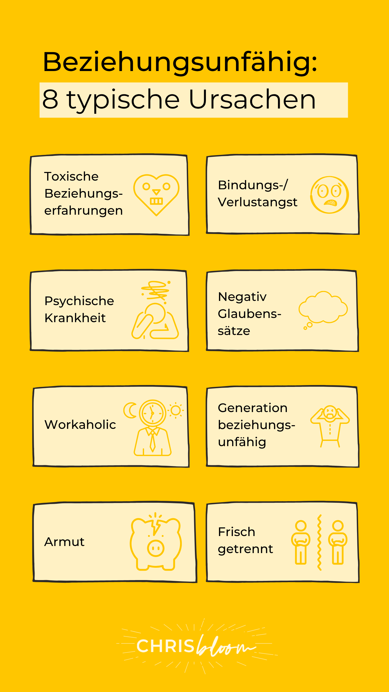 Beziehungsunfähig_8 typische Ursachen